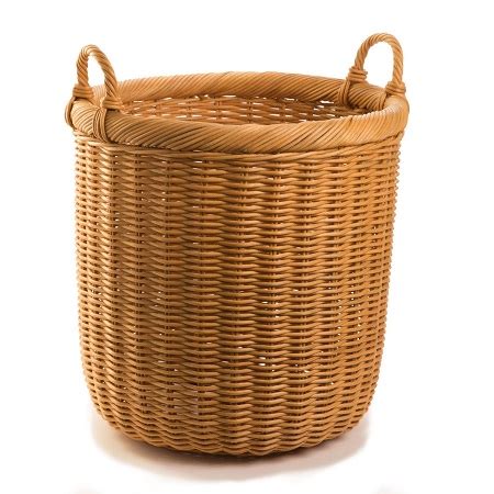 Fill this stylish storage basket with books, magazines or accessories. Large Round Wicker Basket | Woven Basket | Display Baskets