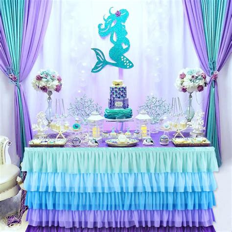 Other Home And Living Frigg Romantic Little Mermaid Party Supplies