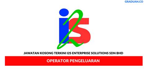 Enterprise sdn bhd, a leading supplier in delivering quality and cost effective innovations for professional/commercial audio & smatv market. Permohonan Jawatan Kosong I2s Enterprise Solutions Sdn Bhd ...