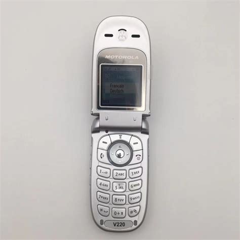 Motorola V220 Refurbished Original Mobile Phone Retro Сell Phone