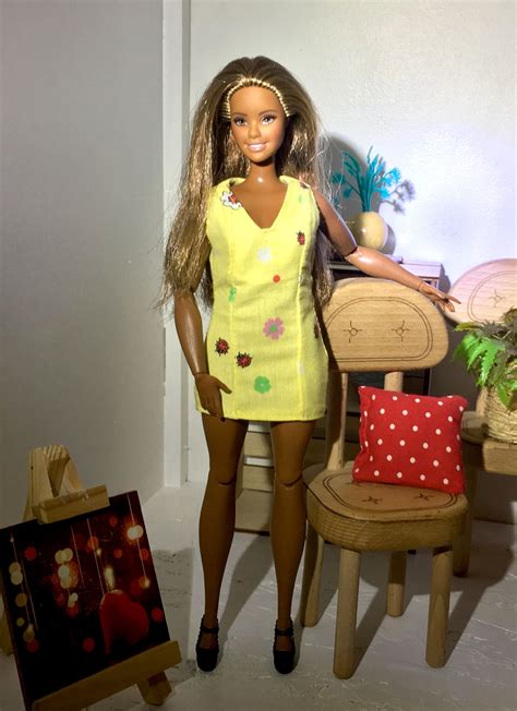 barbie and ken barbie dolls set dress new look ebony cool style curvy models everyday