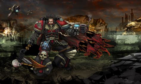 Warhammer 40k Commission 001 By Becomingrobot On Deviantart