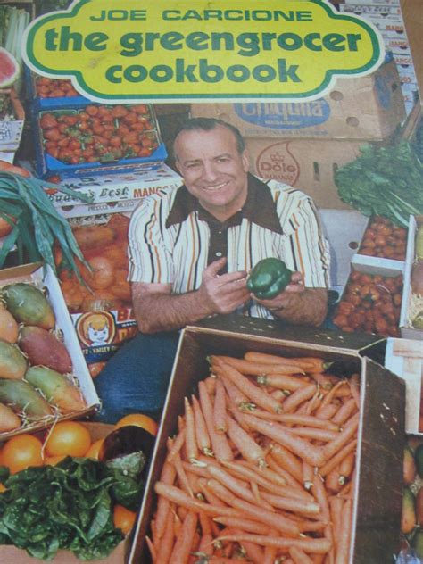 joe carcione the greengrocer cookbook softbound 1975 etsy