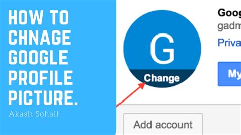 However, the steps are same as the gmail app. How to change google account profile picture - YouTube