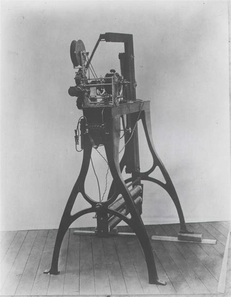 The Short Lived Edison Vitascope Projector In 1896 Edison Agreed To