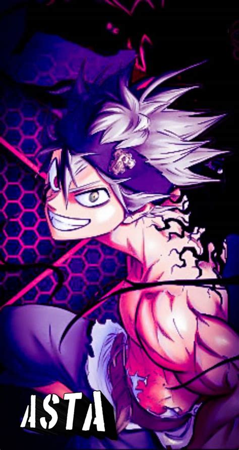 Asta Demon Form Black Clover Wallpaper Phone Polixio