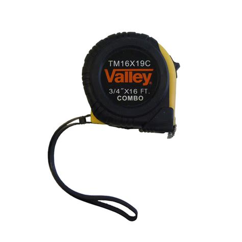 Valley Industries Corporation 075 X 16 Ft Tape Measure Combo Blade