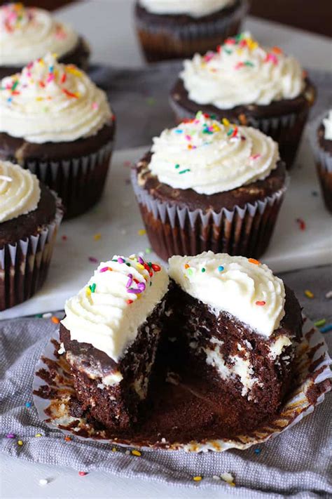 Sprinkle with additional powdered sugar. Jumbo Chocolate Birthday Cupcakes - SueBee Homemaker