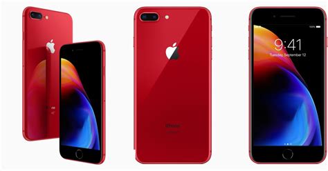 Apple Announces Special Edition Productred Iphone 8 And 8 Plus Order