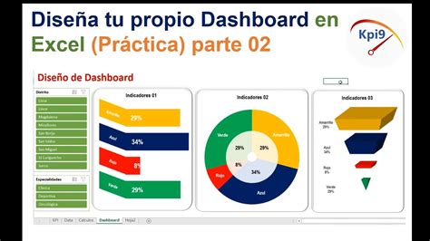 Diseña tu propio Dashboard en Excel Práctica parte 02 YouTube