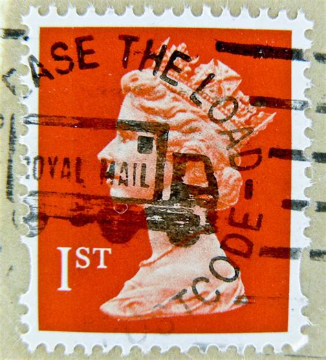 Beautiful Stamp Uk Gb 1st Class Briefmarke Timbre Machin Great Britain