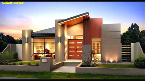 36 Fascinating Modern Single Story House Gallery Facade House House