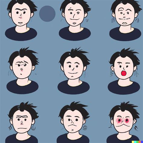 A Illustration Showing Some Of The Strange Emotions People Experience