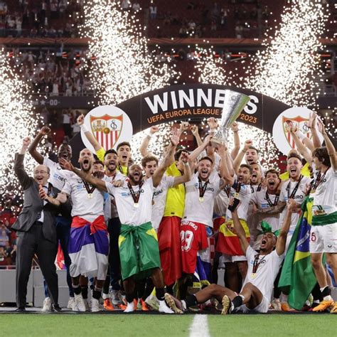 sevilla campeón de la europa league venció en los penales a la roma y ganó su séptimo trofeo