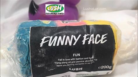 lush funny face 2017 fun multi purpose bar youtube