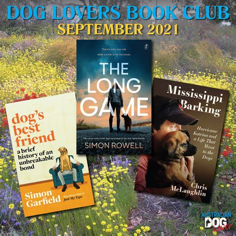 Dog Lovers Book Club September 2021 Australian Dog Lover