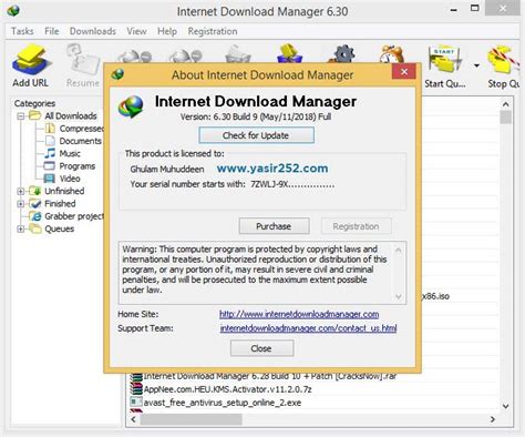 Internet download manager ini tidak memerlukan serial number atau aktivasi apapun. NURHAKIM21©: Download IDM Full Version Terbaru Gratis v6 ...