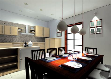 koleksi contoh gambar desain interior dapur   sederhana ukuran