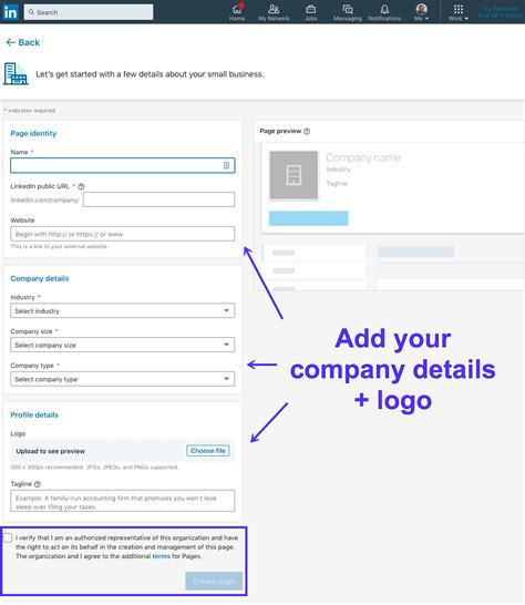 How To Create A Company Page On Linkedin Step By Step Guide Eu