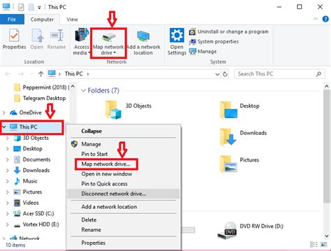 How To Mount And Map A Network Drive In Windows 10 Dignited