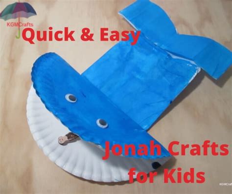 Quick Jonah Bible Crafts For Kids