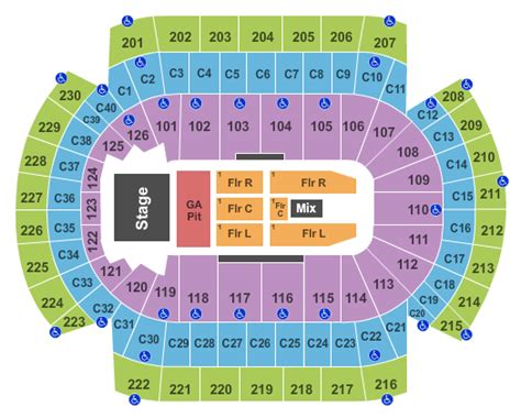 Xcel Energy Center Seating Chart And Maps Minneapolis