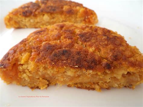 Galettes de lentilles Corail