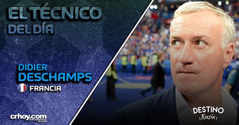 Em 14 de maio de 1899 na casa do dr. EL TÉCNICO DE FRANCIA: Didier Deschamps