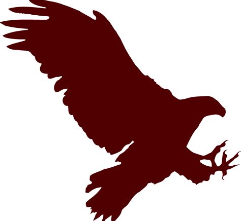 Eagle Flying Silhouette At Getdrawings Free Download