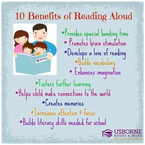 10 Benefits Of Reading Aloud Usborne Books Usborne Books Party
