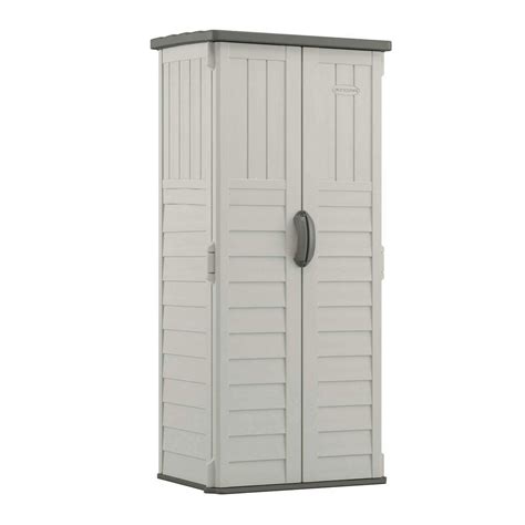 Tall Stationary Storage Cabinet 2 Doors