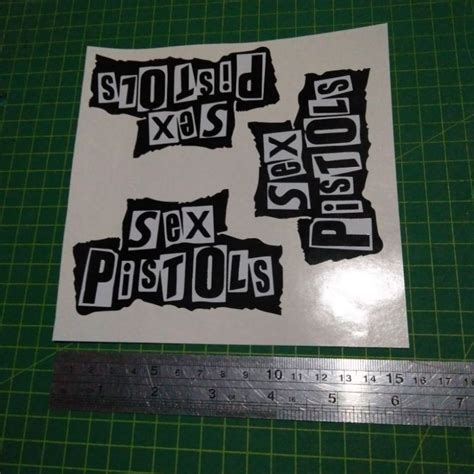 Sticker Sex Pistol 1set3pcs Shopee Malaysia