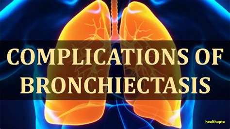 Complications Of Bronchiectasis Youtube