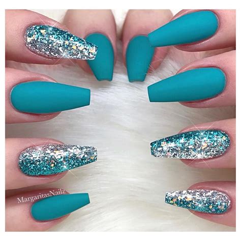Check It Out Teal Nails Turquoise Nails Teal Nail Designs