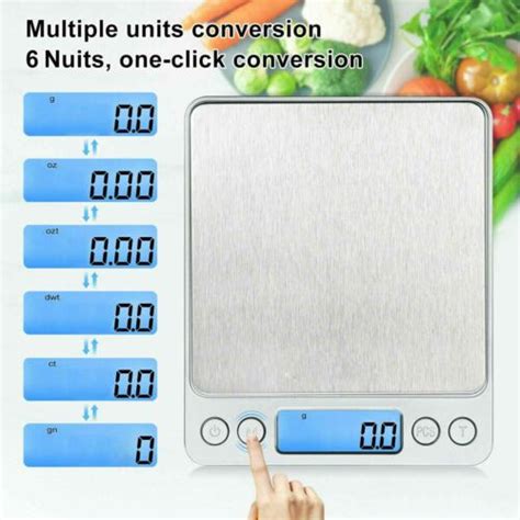 3000g 01g Lcd Mini Electronic Digital Scales Pocket Case Postal