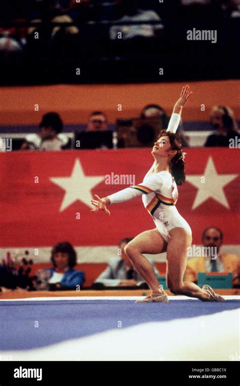 Gymnastics Los Angeles Olympic Games 1984 Womens Floor Exercise Hi Res