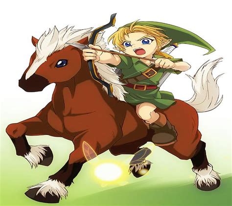 Link Riding Epona Anime Epona Games Legend Link Video Games