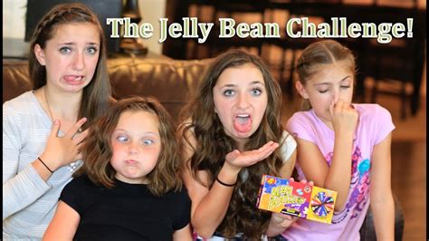 The Gross Out Jelly Bean Challenge Brooklyn And Bailey Youtube