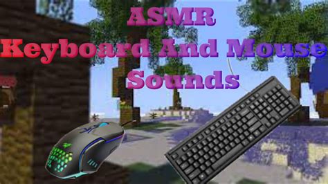 Asmr Keyboard And Mouse Sounds V2 Ii Redgear A 15 Youtube