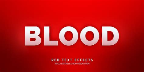 Blood Text Effect Images Free Vectors Stock Photos And Psd