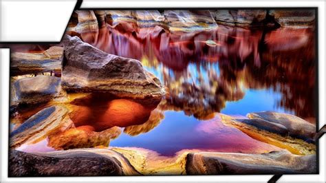 Rio Tinto Beautiful Red River In Spain Youtube