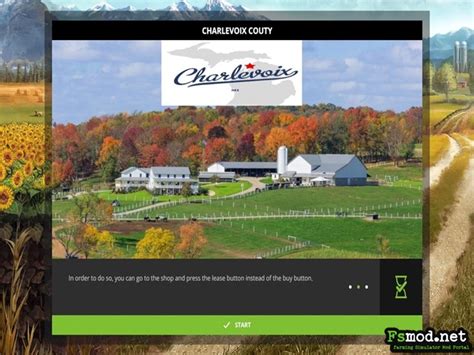 Fs17 Charlevoix Michigan Farm Map V1 Beta Farming Simulator Mod Center