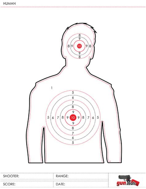 Printable Shooting Targets Free Gun Targets Download