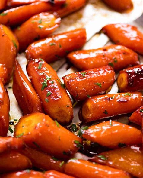 Brown Sugar Glazed Carrots Recipetin Eats