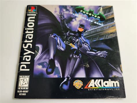 Batman Forever The Arcade Game Sony Playstation Ps Ebay