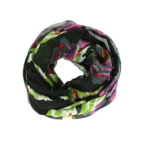 Patsy Floral Print Infinity Scarf 3 Colors Bellechic