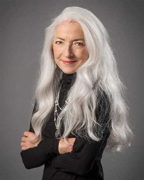 Pin By Gale Roanoake On Long Hair Older Women Long Hair Older Women Grey Hair Transformation