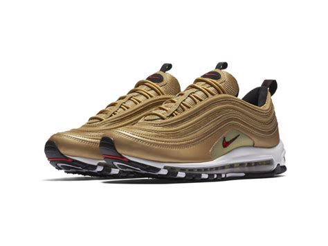 Nike Air Max 97 Og Gold Qs 884421 700 Thesneakerone