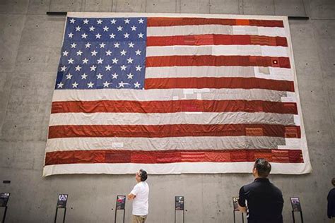 National 911 Flag Now On Display In Museum National September 11