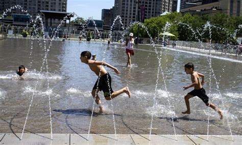 Heat warnings are also in effect for a portion of northeastern ontario, including timmins. CANADA-ONTARIO-MISSISSAUGA-HEAT WARNING